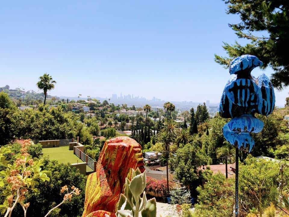 hollywood dell sculpture garden